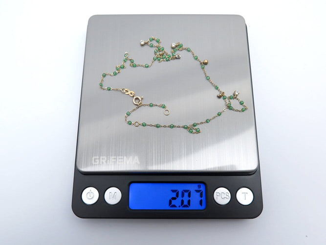 Collier GIGI CLOZEAU Supreme - Collier en or jaune 18k avec diamants et émeraudes 58 Facettes 272243