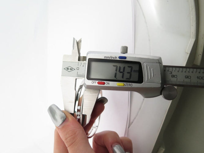 Bracelet Messika Move Romane - Bracelet jonc en or blanc et diamants 58 Facettes 268783