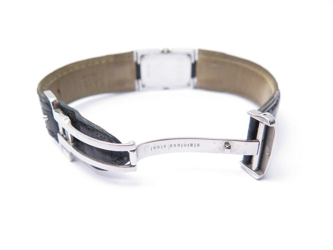 Montre FRED R12-100 - Montre quartz femme 30 mm en acier palladié 58 Facettes 241316