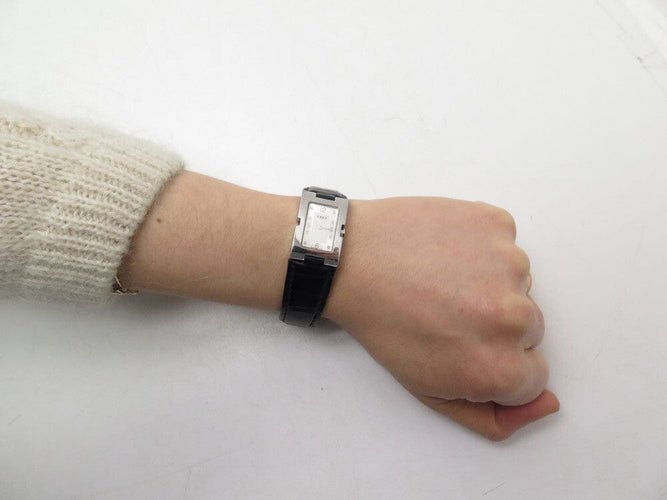 Montre FRED R12-100 - Montre quartz femme 30 mm en acier palladié 58 Facettes 241316