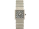 Montre Chanel Mademoiselle - Montre quartz en acier brossé et diamants 58 Facettes 267770