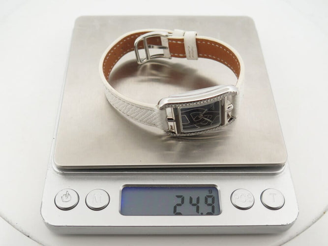 Montre Hermès Cape Cod CC1.330 - Montre quartz femme avec diamants 58 Facettes 267772