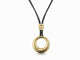 Collier Chaumet Anneau GM - Collier pendentif en or jaune 18k et diamants 0,24 ct 58 Facettes 271153