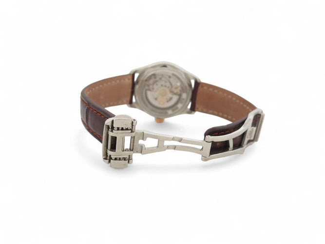 Montre Armand Nicolet LL9 - Montre femme 34 mm acier et or rose 18K diamants 58 Facettes 270559