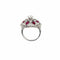 Bague 50 Bague rubis et diamants en or jaune et blanc 18k 58 Facettes