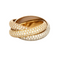 Bague 49 CARTIER - Bague Trinity pavée de Diamants 58 Facettes