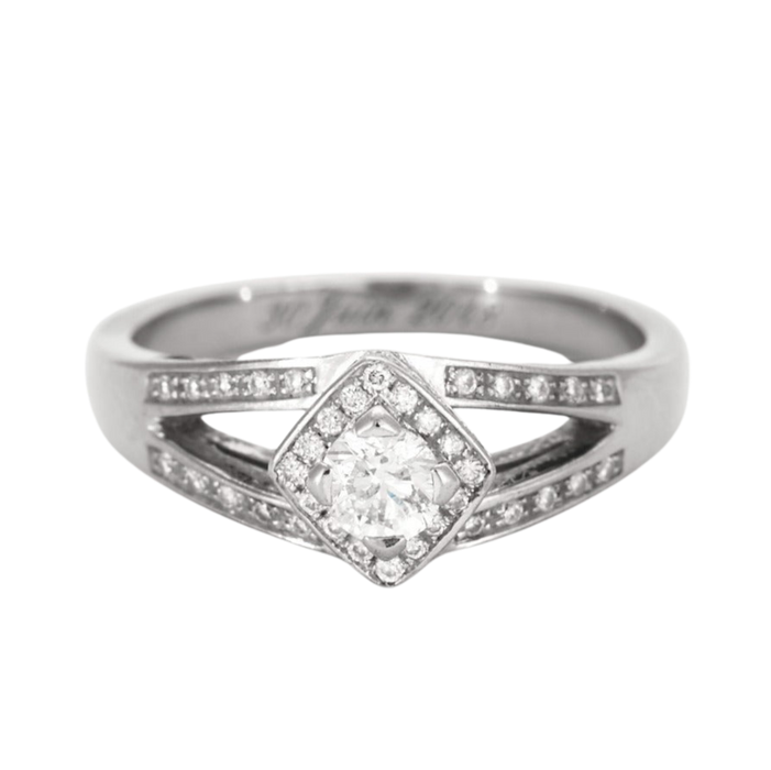 Mauboussin Lonely Love my Love No. 3 white gold and diamonds