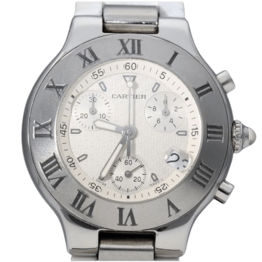 Montre Cartier Montre Must 21 Chronoscaph 58 Facettes MT39159