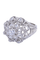 Bague 54 Bague fleur or blanc et diamants 58 Facettes 088891