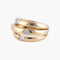 Anello 52 Anello « Tre anelli » in oro giallo 18k e diamanti 58 Facettes BO/220022 RIV