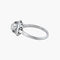Bague 55 / Platine Bague - Solitaire Art déco en platine et diamant 0,75 ct 58 Facettes BO/220037