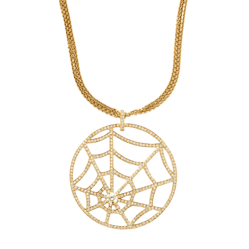 Collier Chaumet  - Attrape Moi Si Tu M'Aimes - Collier en or jaune et diamants. 58 Facettes DDV3355-3