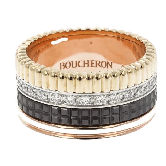 Bague Boucheron Bague Boucheron 'Quatre Classique' Large 58 Facettes 4270