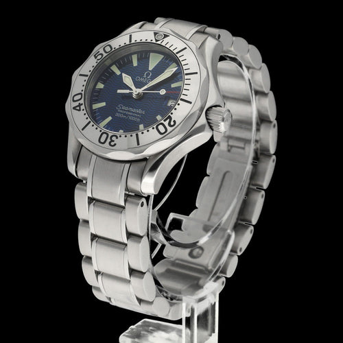 Omega Seamaster Diver 300M ur - Kvartsstål ur ref. 2285.80.00 58 Facettes OMG/SEA/177