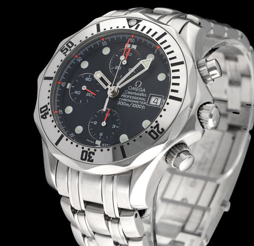 Zegarek Omega Seamaster Diver 300M - Automatyczny zegarek stalowy ref. 2598.80 (1999) 58 Facettes OMG/SEA/300