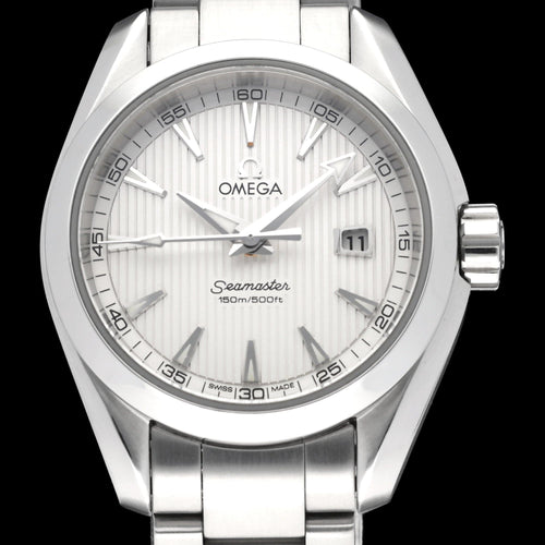 Reloj Omega Seamaster Aqua Terra - Reloj de dama en acero cuarzo 30 mm 58 Facettes OMG/SEA/335