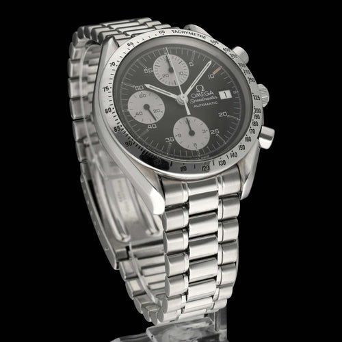 Ceas Omega Speedmaster Date - Ceas automat din oțel 39 mm ref. 3511.50.00 58 Facettes OMG/SPE/377