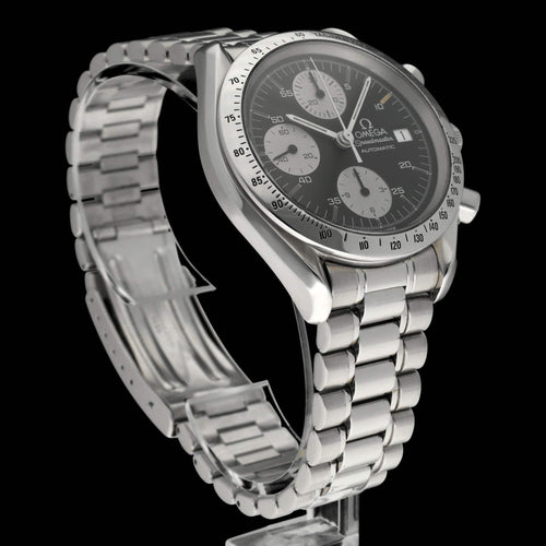 Ceas Omega Speedmaster Date - Ceas automat din oțel 39 mm ref. 3511.50.00 58 Facettes OMG/SPE/377