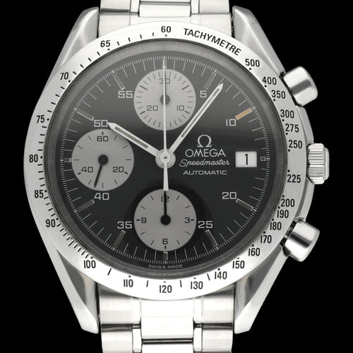 Ceas Omega Speedmaster Date - Ceas automat din oțel 39 mm ref. 3511.50.00 58 Facettes OMG/SPE/377