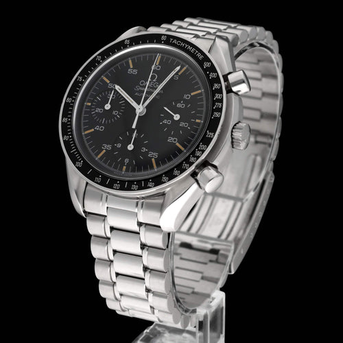 Ceas Omega Speedmaster Reduced 3510.50.00 - Ceas automat din oțel 39 mm 58 Facettes OMG/SPE/525