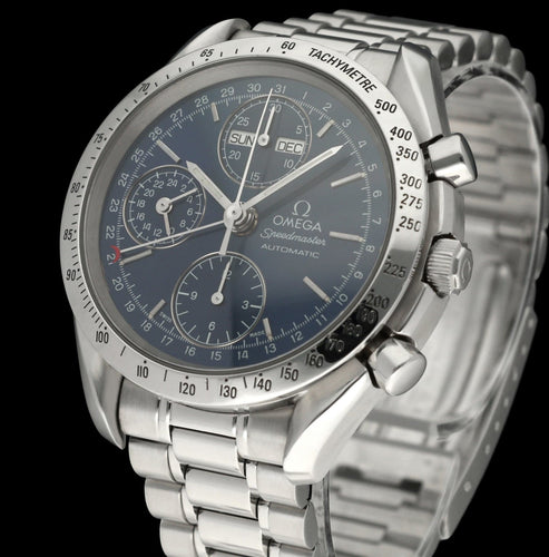 Omega Speedmaster Day-Date horloge - Stalen horloge 39 mm ref. 3521.80.00 (1997) 58 Facettes OMG/SPE/529