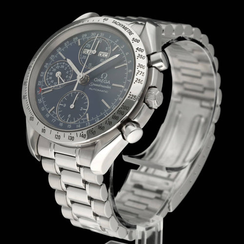 Omega Speedmaster Day-Date horloge - Stalen horloge 39 mm ref. 3521.80.00 (1997) 58 Facettes OMG/SPE/529