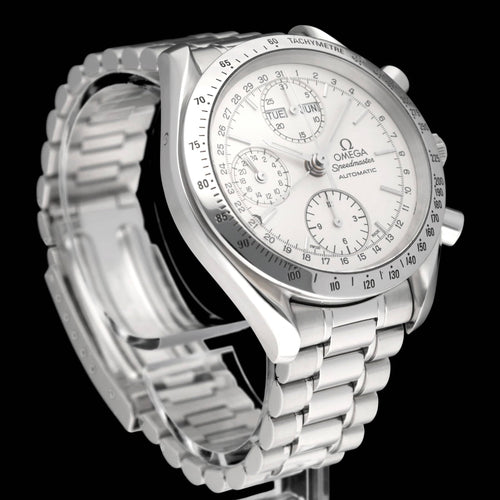 Ceas Omega Speedmaster Day-Date - Ceas din oțel ref. 3521.30.00 (1998), cutie și acte 58 Facettes OMG/SPE/530