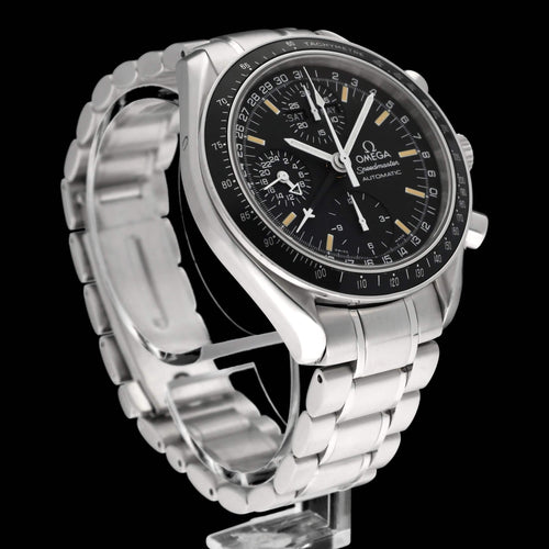 Omega Speedmaster Day-Date Watch - 39 mm automatic steel watch 58 Facettes OMG/SPE/541
