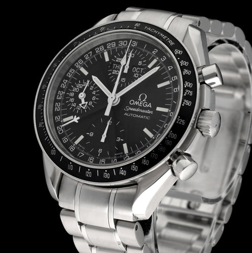 Ceas Omega Speedmaster Day-Date - Ceas automat din oțel 39 mm (ref. 3520.50.00) 58 Facettes OMG/SPE/544