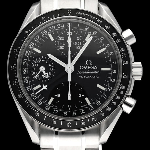 Ceas Omega Speedmaster Day-Date - Ceas automat din oțel 39 mm (ref. 3520.50.00) 58 Facettes OMG/SPE/544