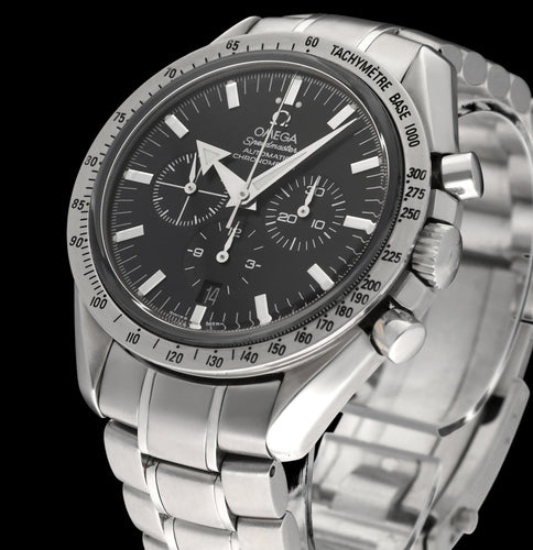 Omega Speedmaster Broad Arrow - Automaattikello teräs 42 mm viite 3551.50.00 58 Facettes OMG/SPP/072