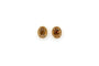 Boucles d'oreilles Oro Giallo Boucles d’oreilles en or jaune 18 kt avec pierre jaune 58 Facettes ORC04