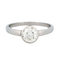 53.5 Bague de fiançailles solitaire diamant platine 58 Facettes 18B834EDE28F4D3E904020F0715FE977