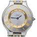 Montre Cartier Montre Must 21 Or Jaune 18K / Acier 58 Facettes MT40594