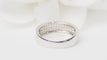 Bague 50 Bague en or blanc 18 ct sertie de diamants 58 Facettes 21045