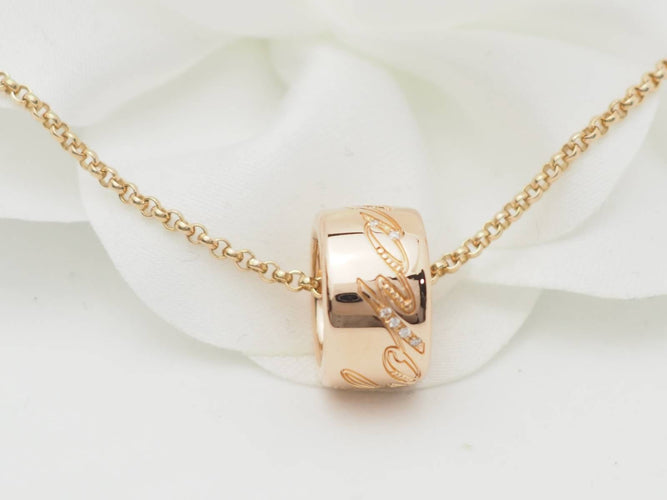 Collier Chopard Chopardissimo - Collier en or rose 18 ct et diamants 58 Facettes 33203