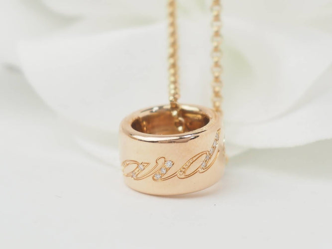 Collier Chopard Chopardissimo - Collier en or rose 18 ct et diamants 58 Facettes 33203