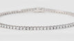 Bracelet Bracelet rivière en or blanc 18 ct et diamants taille brillant 58 Facettes 32430