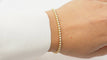 Bracelet Bracelet rivière en or jaune 18 ct et diamants 1,50 ct 58 Facettes 32843