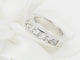 Bague 53 Demi-alliance en or blanc 18 kt et diamants taille princesse 1,50 ct 58 Facettes 33243