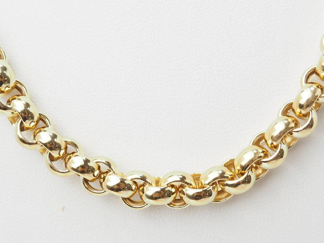 Collier Collier maille jaseron en or jaune 18 kt 58 Facettes 33247
