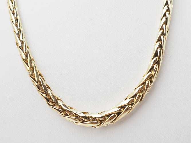 Collier Collier maille palmier en or jaune 18 kt 58 Facettes 33252