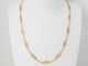 Collier Collier maille filigrane en or jaune 18 ct 58 Facettes 33512