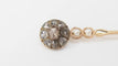 Broche Broche barrette ancienne en or jaune 18 ct, diamants et perles de culture 58 Facettes 32320