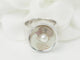 Bague 54 Dinh Van - Bague vintage en or blanc 18 ct et perle de culture 58 Facettes 33543