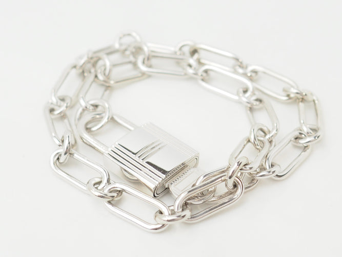 Bracelet Hermès AlphaKelly GM - Bracelet en argent 925 58 Facettes 33598