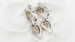 Boucles d'oreilles Boucles d’oreilles pendantes en or blanc 18 ct, citrines et diamants 58 Facettes 32804