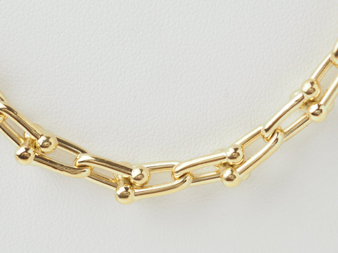 Tiffany & Co HardWear Kolye - 18 ayar sarı altın kolye 58 Facettes 33617