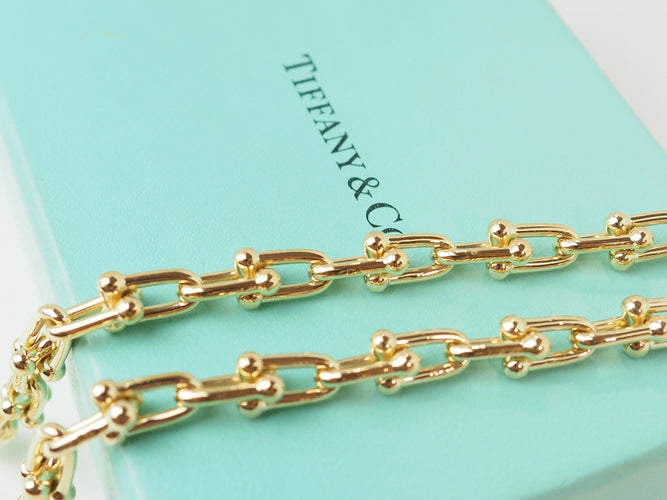 Tiffany & Co HardWear Kolye - 18 ayar sarı altın kolye 58 Facettes 33617