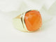 Ring 52 Ring Signetring i 18K gult guld och karneol 58 Facettes 33632